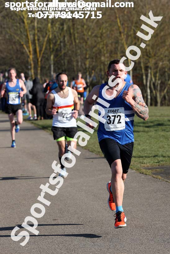 Senior mens 2018 Royal Signals NECAA Road Relays, Hetton. Photo: David T. Hewitson/Sports for All Pics